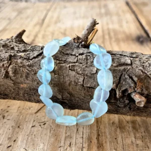 Pulsera de agua marina