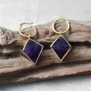 Pendientes de amatista