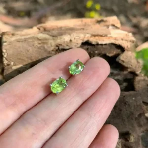 Pendientes de peridoto