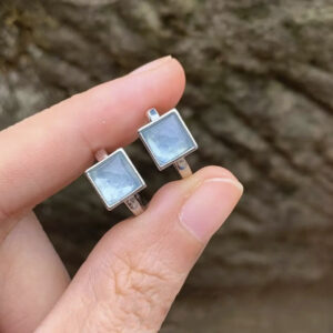 Pendientes de Aguamarina