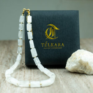 Collar de cuarzo claro